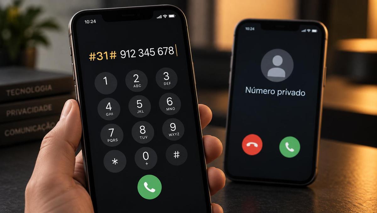 Como ligar para um número usando chamada privada