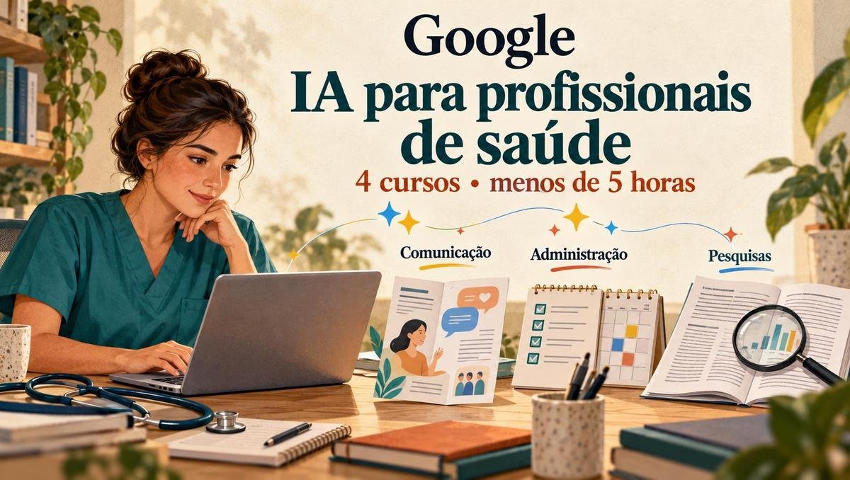 IA para profissionais de saúde: Google lança certificado