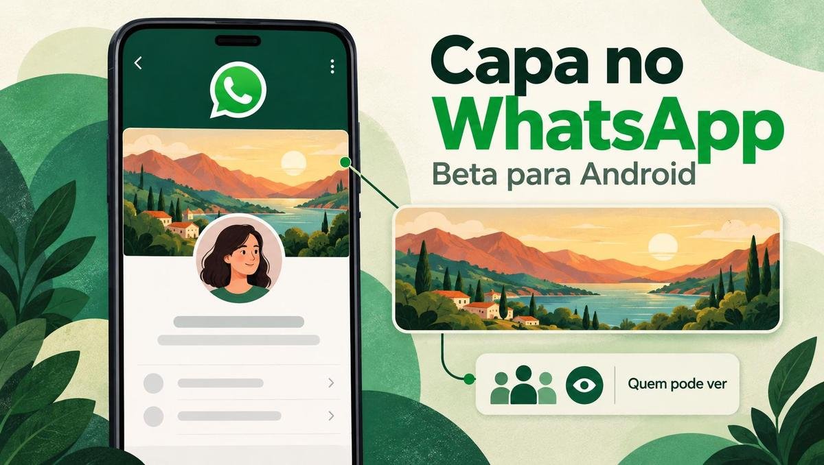 Foto de capa no WhatsApp começa a chegar ao beta do Android