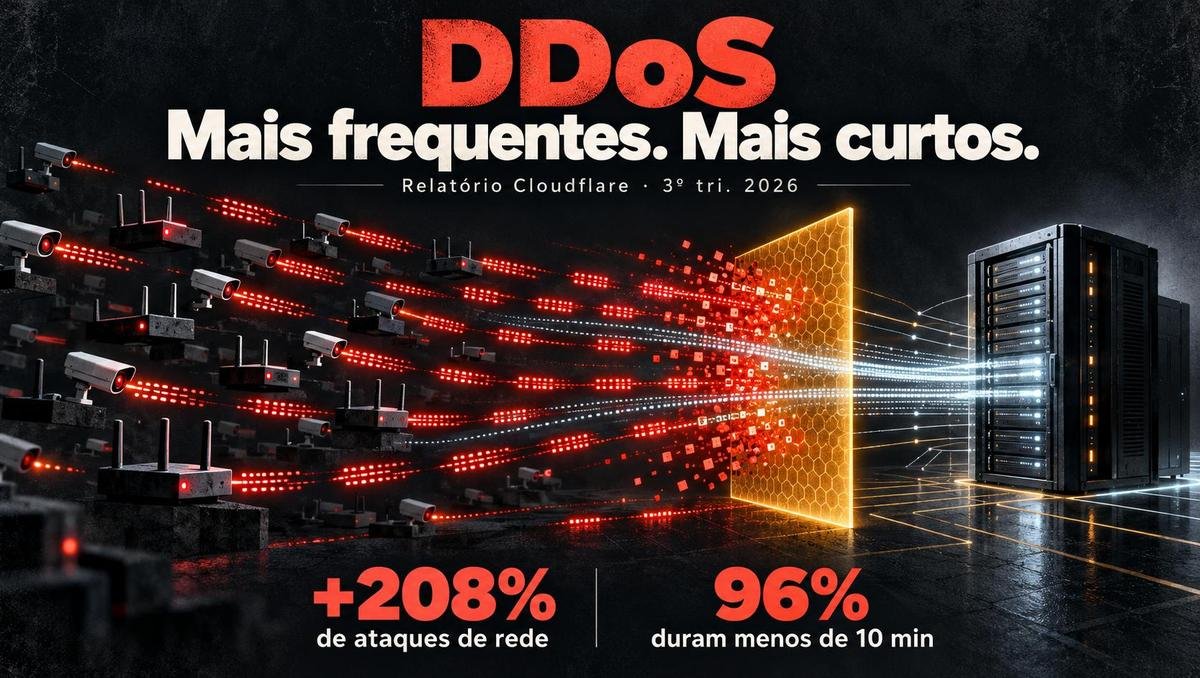 Ataques DDoS ficam mais curtos e frequentes, diz Cloudflare