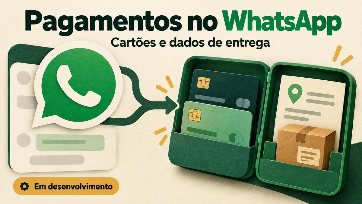 Pagamentos no WhatsApp terão nova seção? Entenda o projeto
