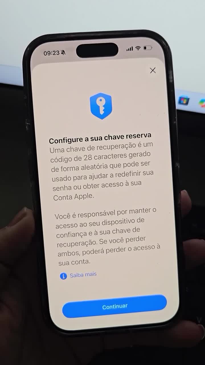 chave-reserva-da-conta-apple-passo-2 Chave reserva da Conta Apple: como ativar e guardar